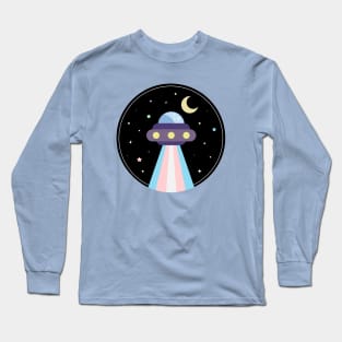 Kawaii Pride Transgender UFO Long Sleeve T-Shirt